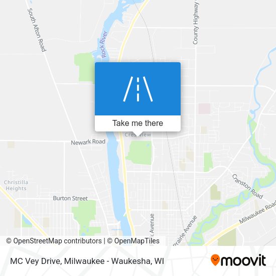 MC Vey Drive map