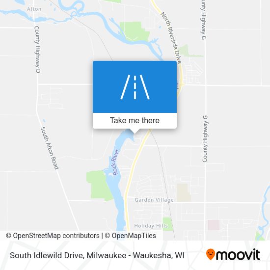 Mapa de South Idlewild Drive