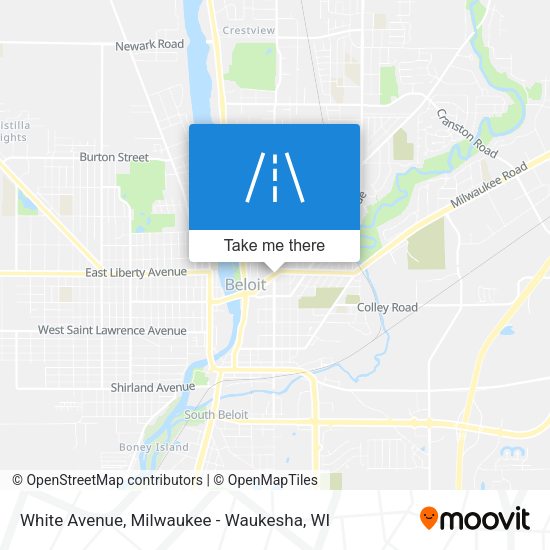 Mapa de White Avenue