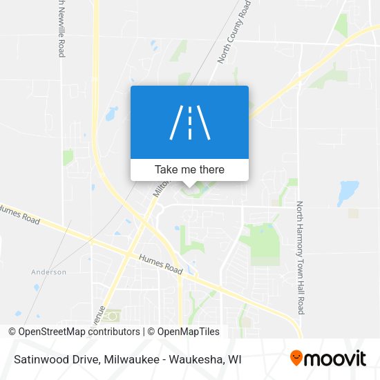 Mapa de Satinwood Drive