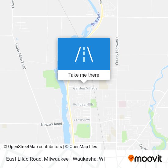 East Lilac Road map