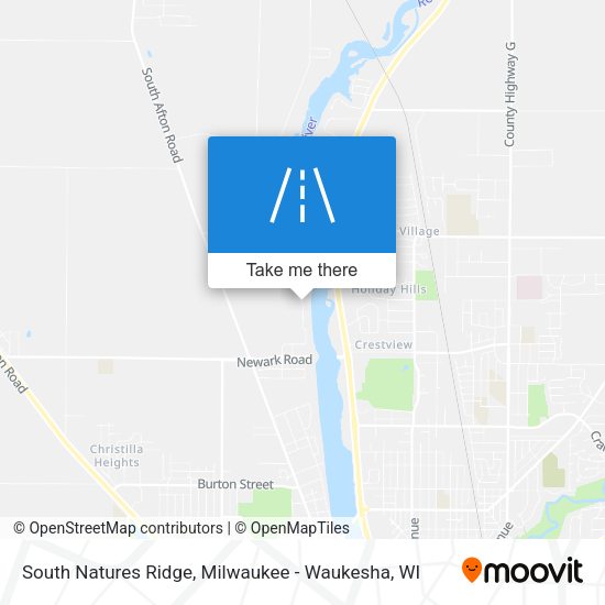 Mapa de South Natures Ridge