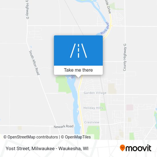 Mapa de Yost Street