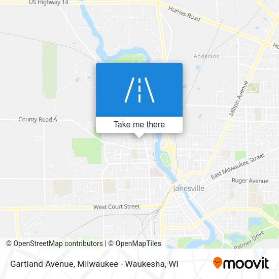 Mapa de Gartland Avenue