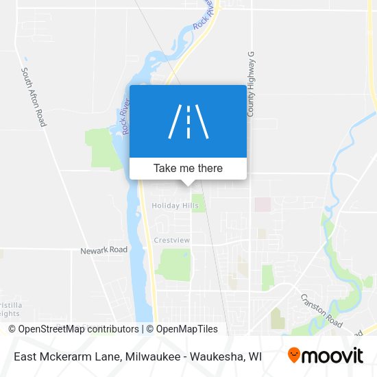 Mapa de East Mckerarm Lane