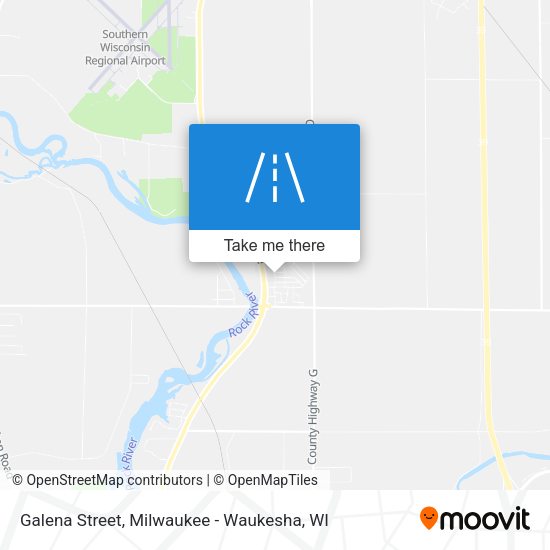 Galena Street map
