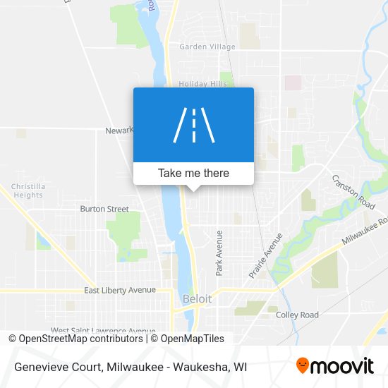 Genevieve Court map