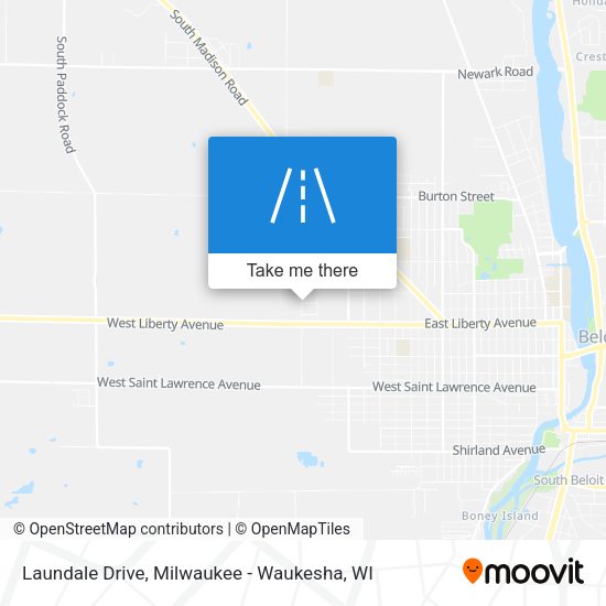 Mapa de Laundale Drive