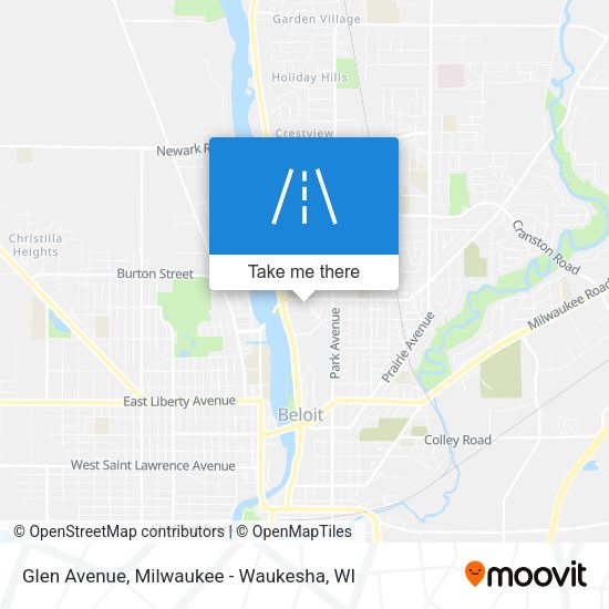 Mapa de Glen Avenue