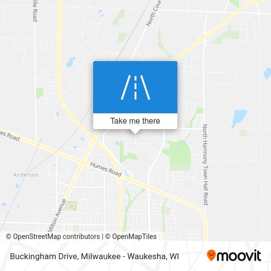 Mapa de Buckingham Drive