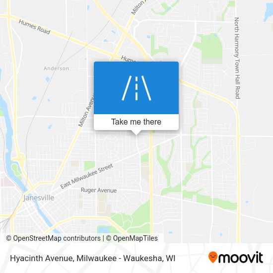 Mapa de Hyacinth Avenue