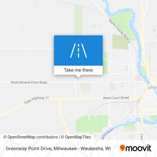 Greenway Point Drive map