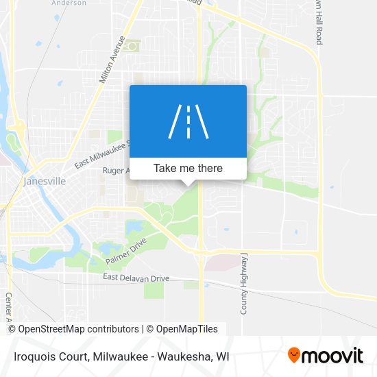 Iroquois Court map