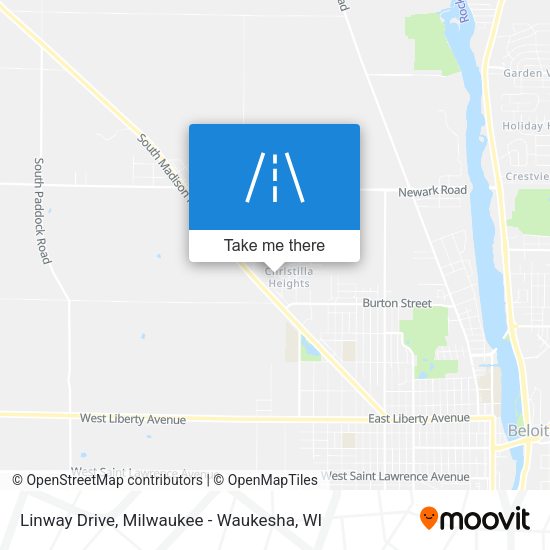 Linway Drive map