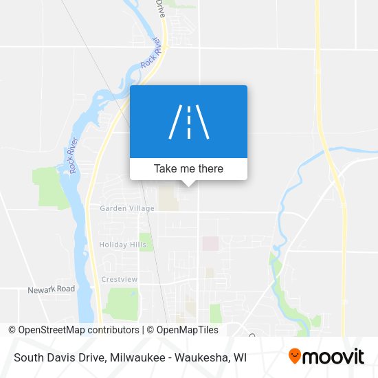 South Davis Drive map