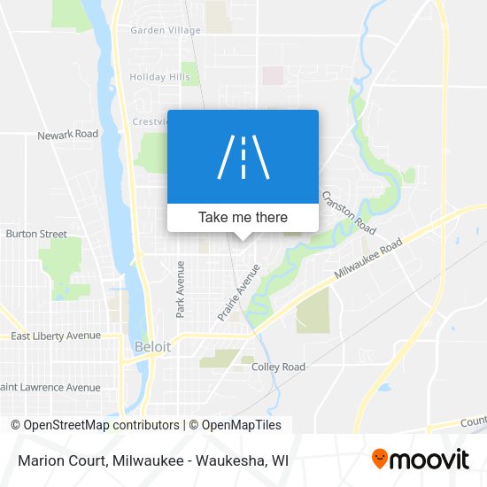 Mapa de Marion Court