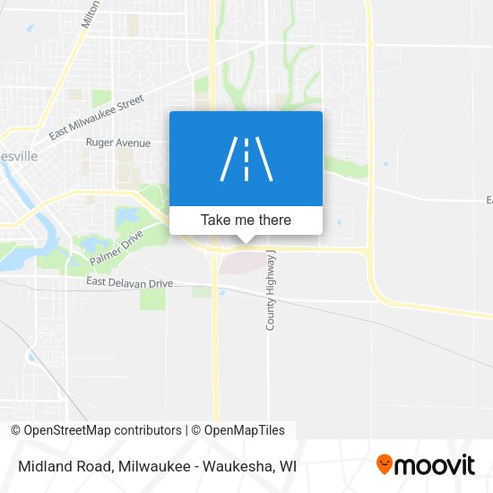 Mapa de Midland Road