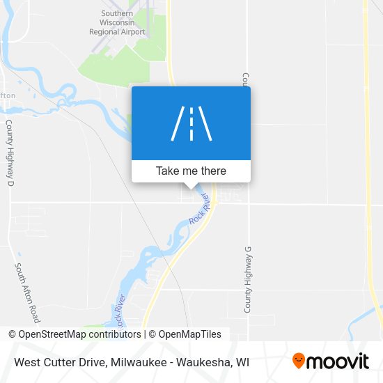 West Cutter Drive map