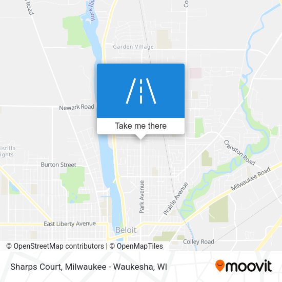 Sharps Court map