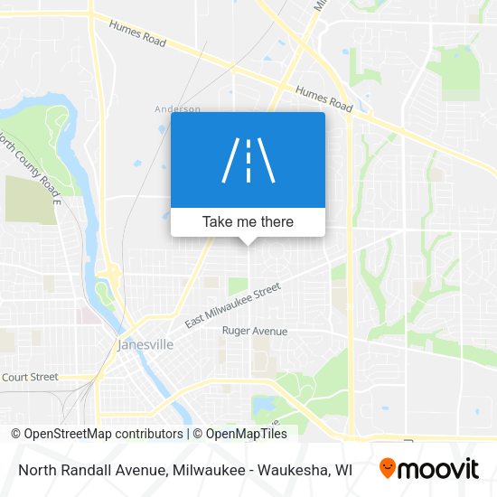 Mapa de North Randall Avenue