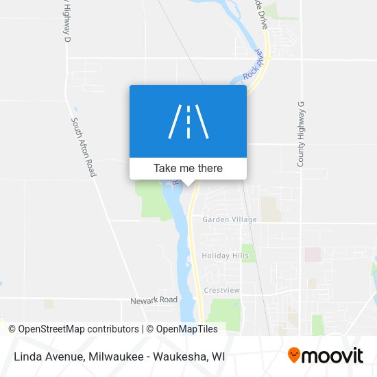 Mapa de Linda Avenue
