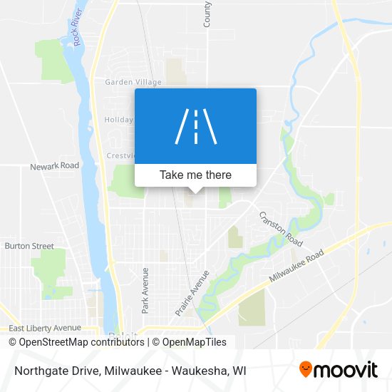 Mapa de Northgate Drive