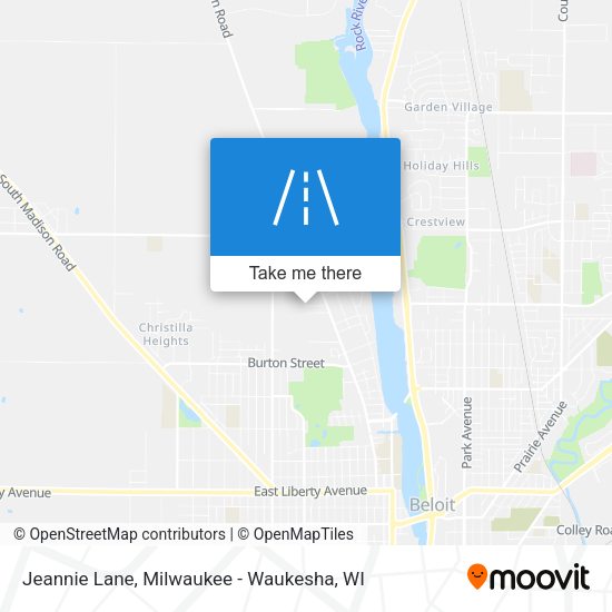 Jeannie Lane map