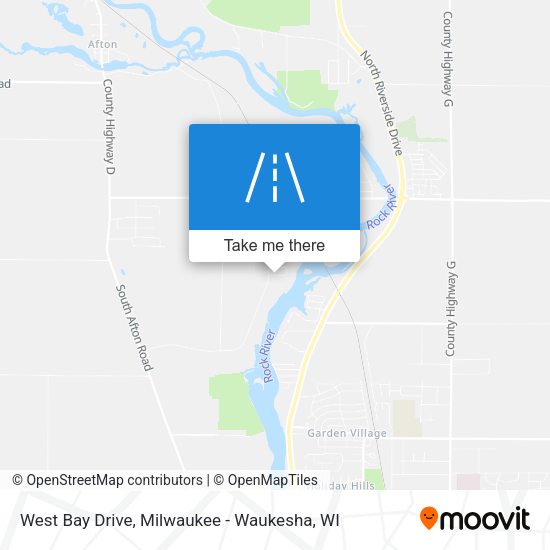West Bay Drive map