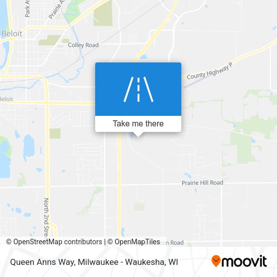 Mapa de Queen Anns Way