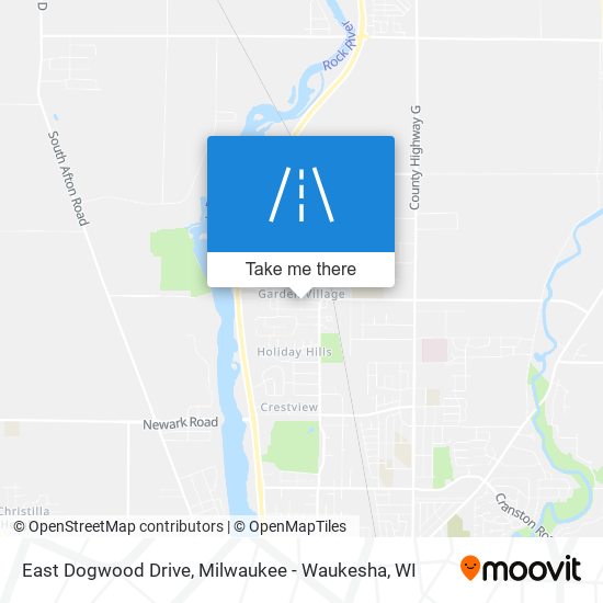 Mapa de East Dogwood Drive