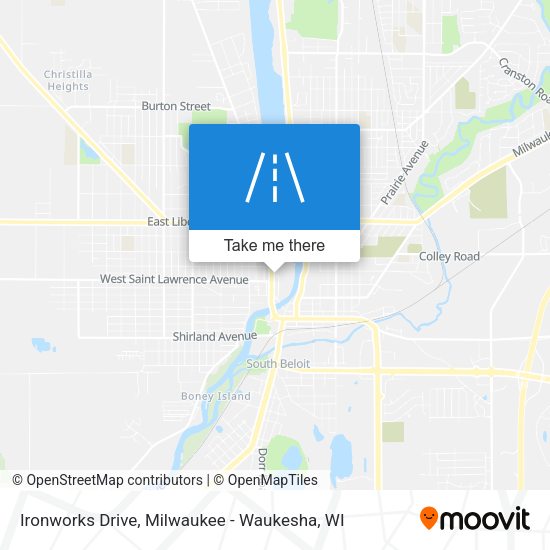 Ironworks Drive map