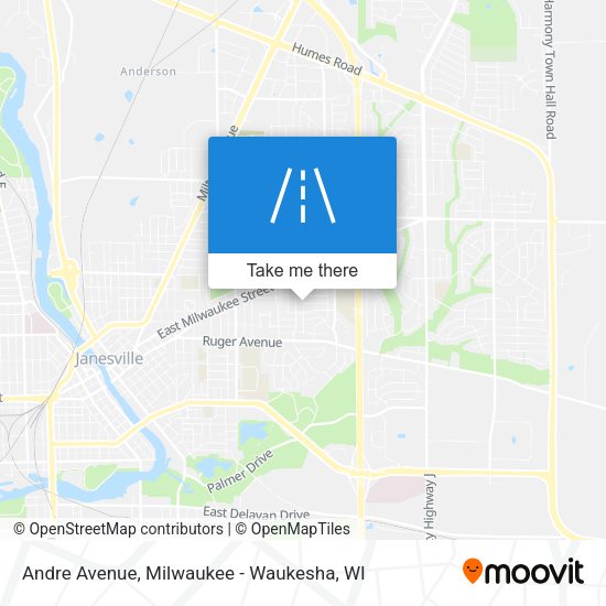 Andre Avenue map