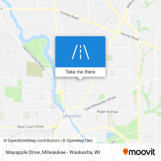 Mayapple Drive map