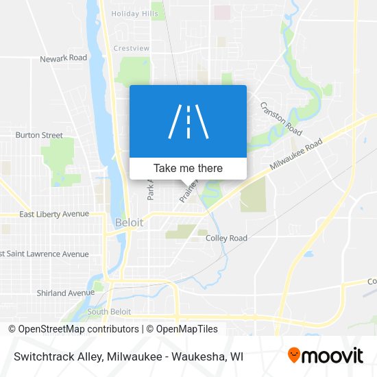 Switchtrack Alley map