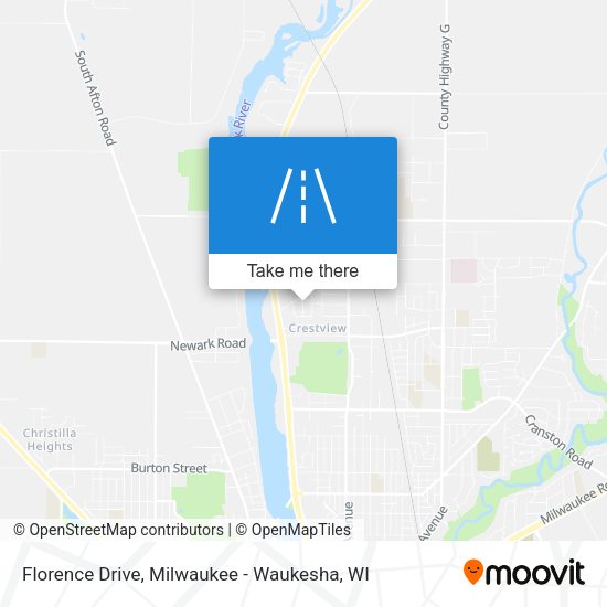 Florence Drive map