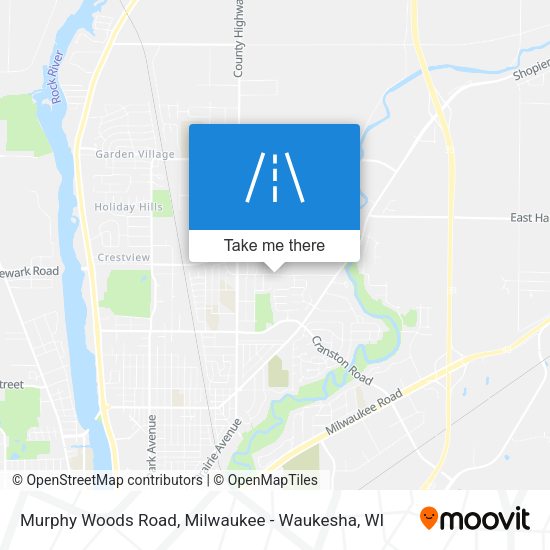 Murphy Woods Road map