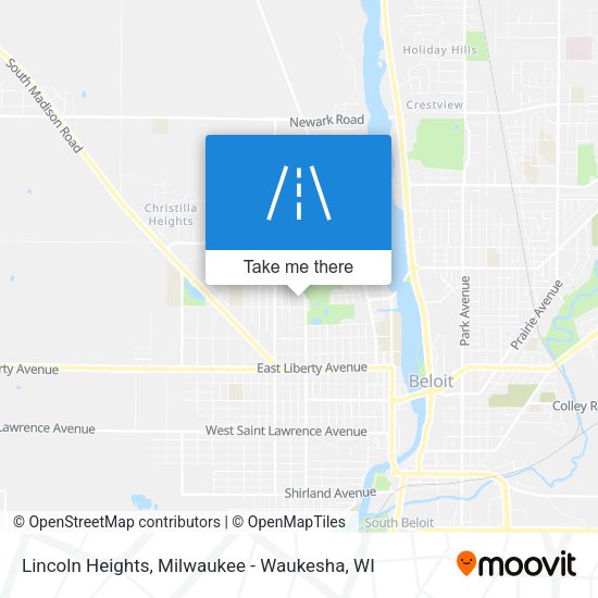 Lincoln Heights map