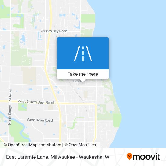 Mapa de East Laramie Lane
