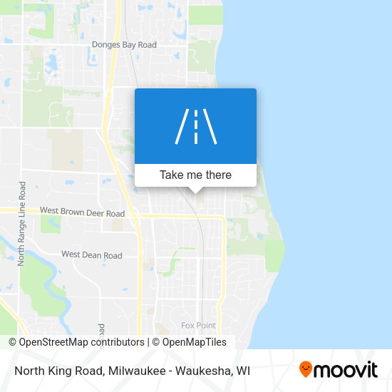 North King Road map