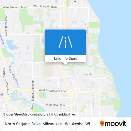 Mapa de North Sequoia Drive