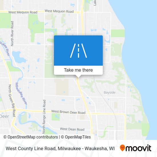 Mapa de West County Line Road
