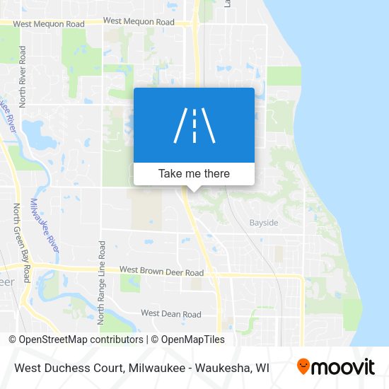 Mapa de West Duchess Court