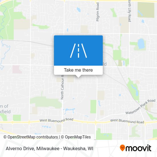 Mapa de Alverno Drive