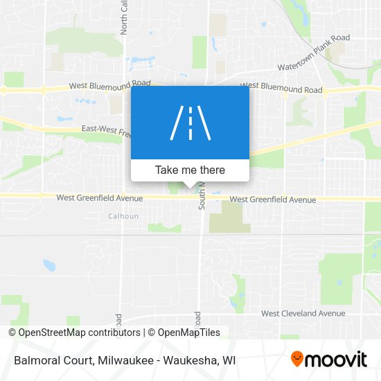 Balmoral Court map