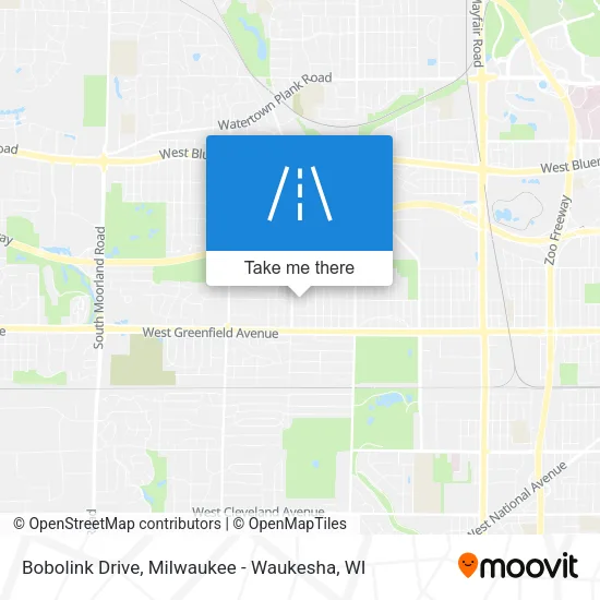 Bobolink Drive map
