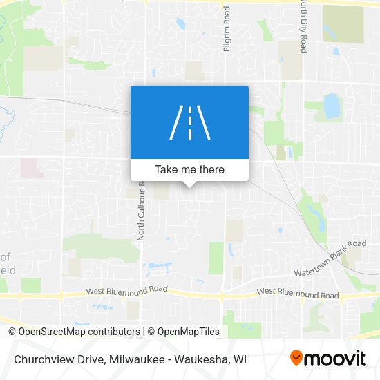Mapa de Churchview Drive