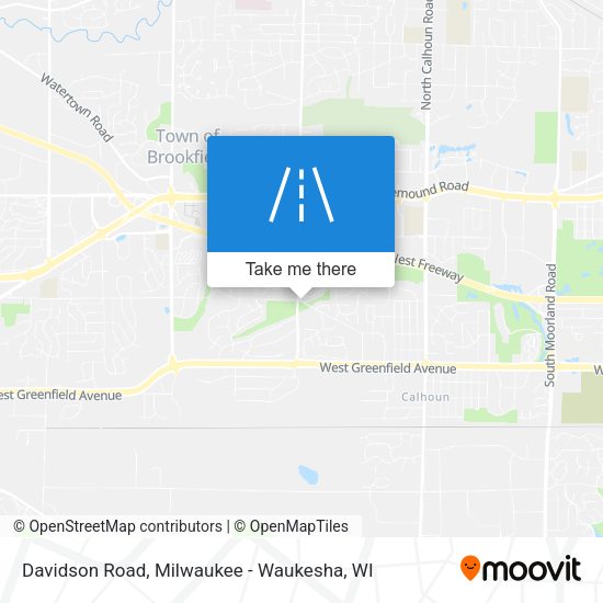 Davidson Road map