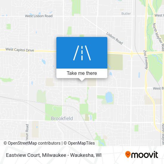 Eastview Court map