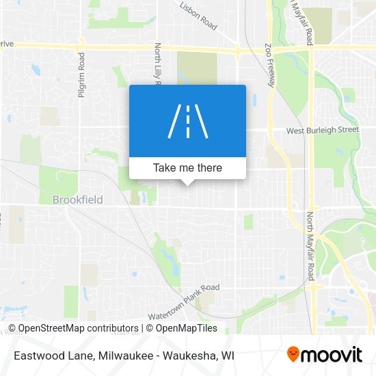 Eastwood Lane map