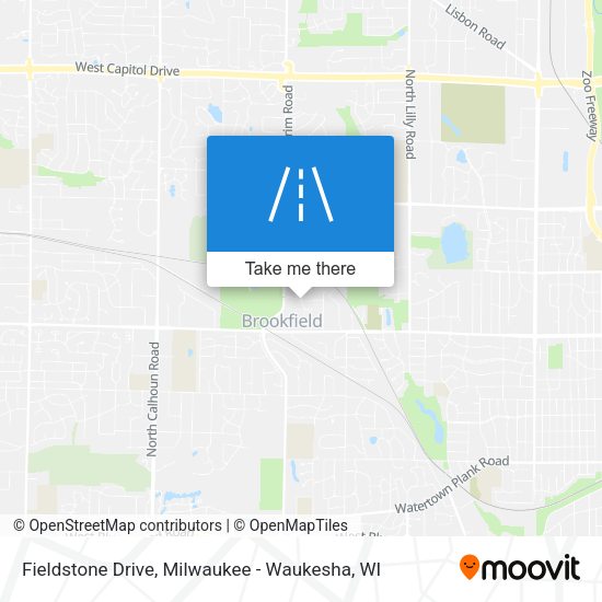 Fieldstone Drive map